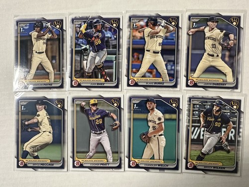 2025 bowman draft brewers - draft, rc