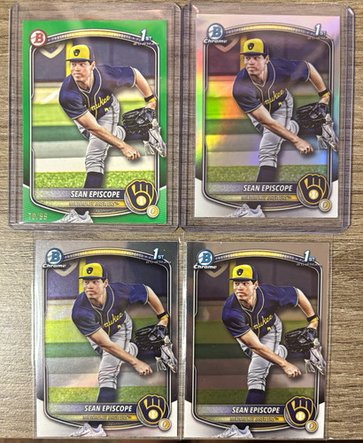2025 bowman chrome prospects - chrome,